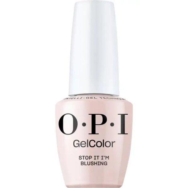 OPI Zselés körömlakk GelColor 15 ml Stop It I'm Blushing