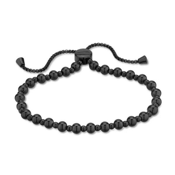 Tamaris Stílusos acél karkötő gyöngyökkel New Beads TJ-0595-B-27