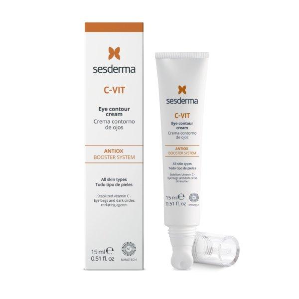 Sesderma Szemkörnyékápoló krém C-VIT (Eye Contour Cream) 15 ml