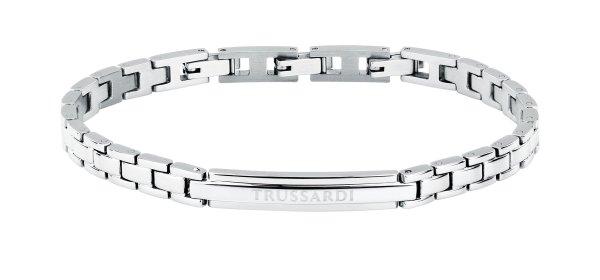 Trussardi Időtlen acél karkötő férfiaknak T-Steel TJAXV24