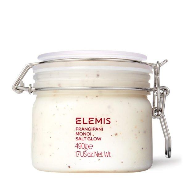 Elemis Testradír Frangipani Monoi Salt (Glow Body Scrub) 490 g