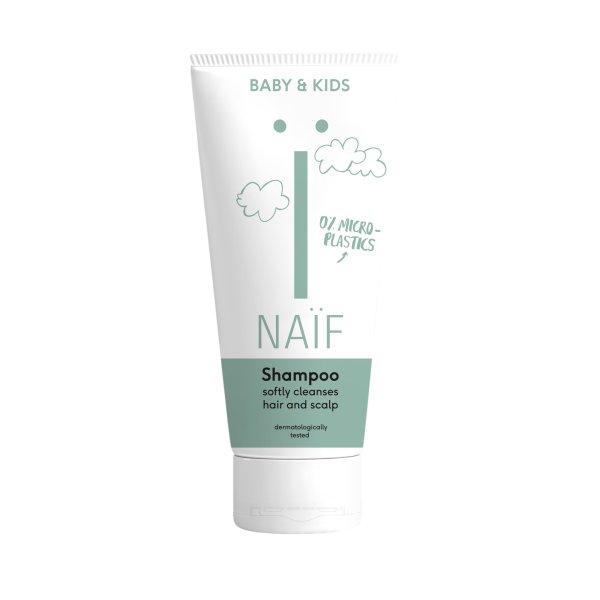 NAÏF Tápláló sampon gyerekeknek és babáknak Baby & Kids (Nourishing
Shampoo) 200 ml