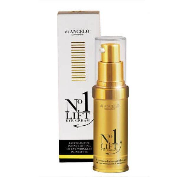 di ANGELO cosmetics Forradalmi szemkörnyékápoló krém azonnali hatással
No.1 Lift (Eye Cream) 15 ml