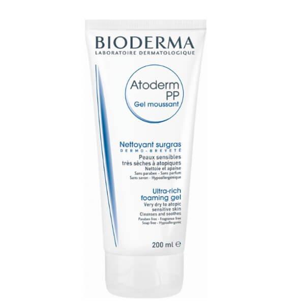 Bioderma Tisztító gél száraz bőrre (Atoderm PP Ultra Rich Foaming Gel) 500
ml