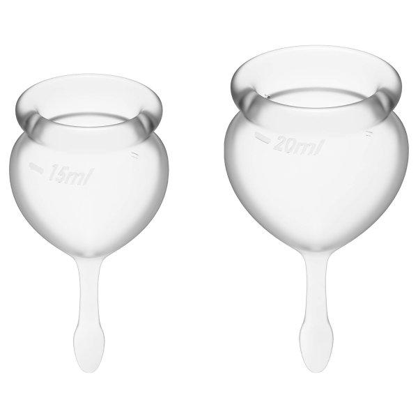 Satisfyer Menstruációs kehely - Feel Good 2 db Blue