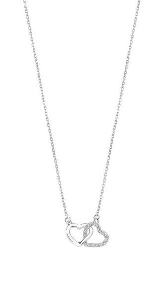 Lotus Silver Romantikusezüst nyaklánc átlátszó cirkónium kövekkel
szívecske LP3093-1/1