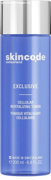 Skincode Hidratáló és revitalizáló arctonik Exclusive (Cellular
Revitalizing Toner) 200 ml