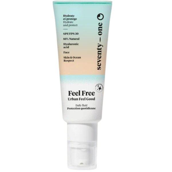 SeventyOne Hidratáló bőrápoló fluid SPF 30 Feel Free Urban Feel Good (Daily
Fluid) 40 ml
