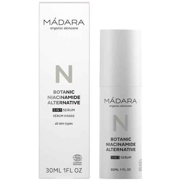 MÁDARA Arcszérum bőrhibák ellen 5 az 1-ben Botanic Niacinamide (Serum) 30 ml