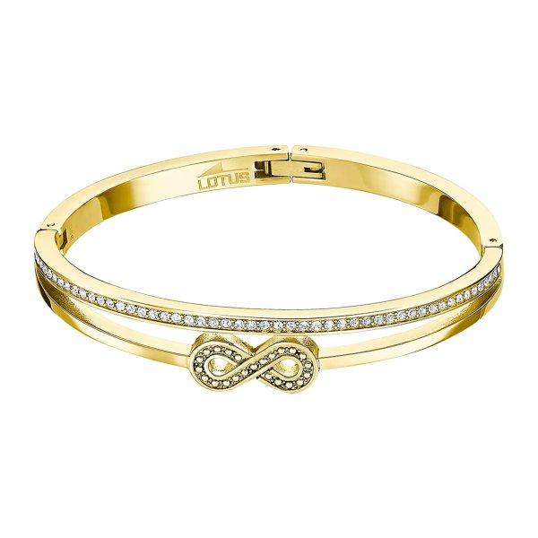 Lotus Style Masszív aranyozott karkötő Végtelen Woman Basic LS2121-2/2