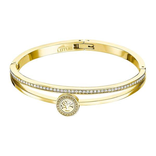 Lotus Style Szilárd aranyozott karkötő Életfa Woman Basic LS2121-2/3