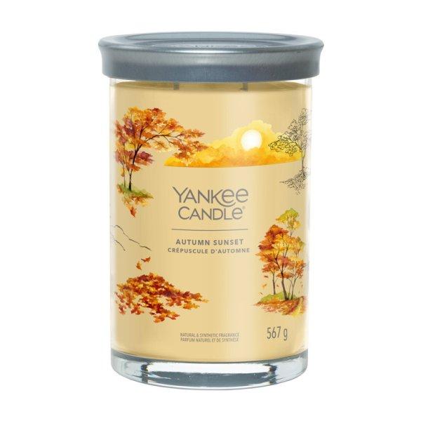 Yankee Candle Illatgyertya Signature tumbler Autumn Sunset 567 g - nagy