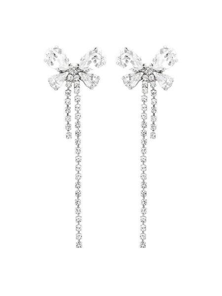 Preciosa Hosszú fülbevaló Masni cseh kristállyal Glamour Chic Bow 2498 00