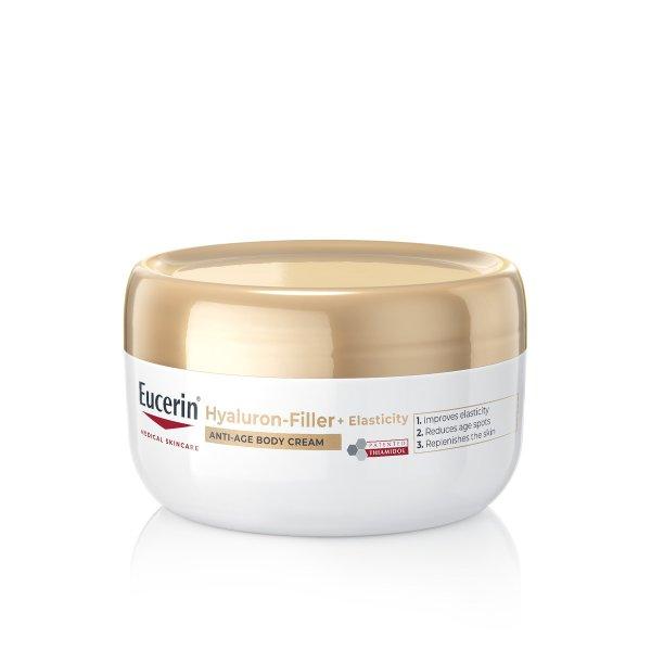 Eucerin Testápoló krém öregedésgátló hatással Hyaluron-Filler+Elasticity
(Anti-Age Body Cream) 200 ml