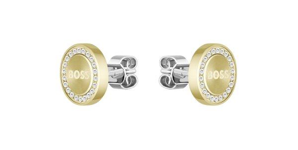 Hugo Boss Luxus aranyozott fülbevaló Iona 1580557
