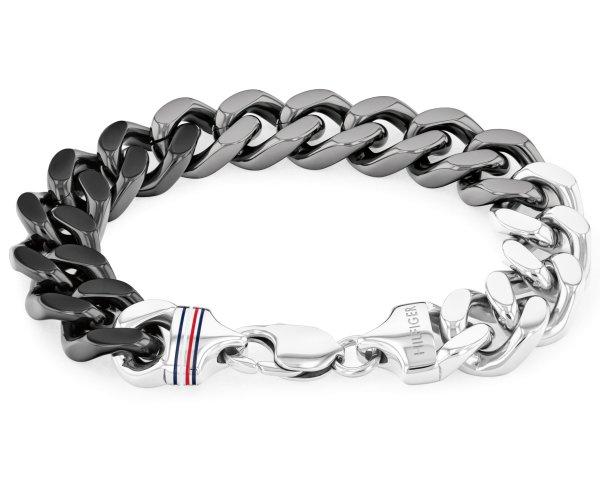 Tommy Hilfiger Tömör acél férfi karkötő 2790514