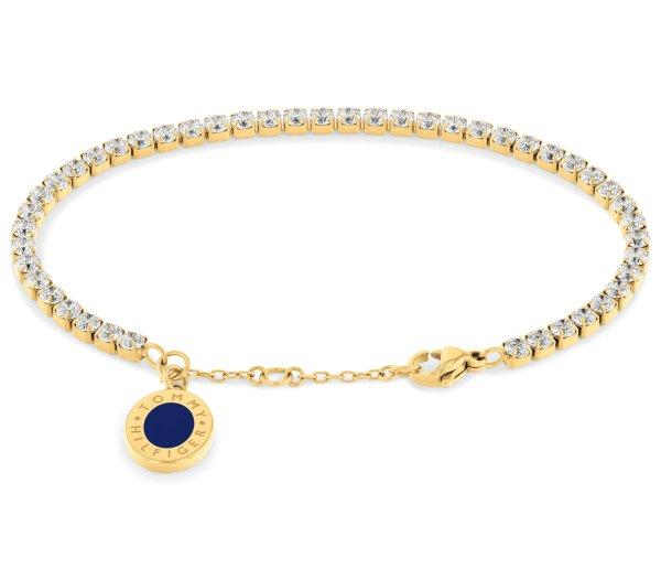 Tommy Hilfiger Luxus aranyozott tenisz karkötő nőknek 2780799