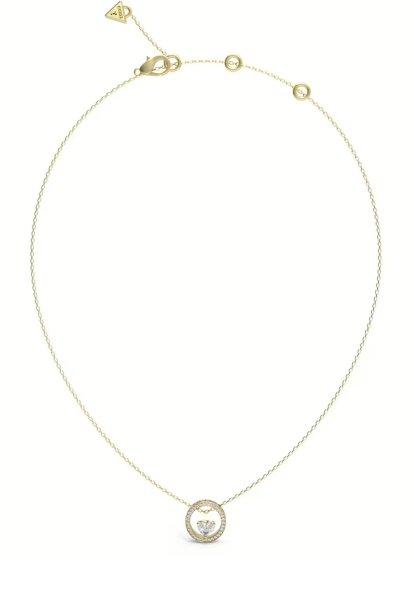 Guess Elegáns aranyozott nyaklánc M`ama Non M`ama JUBN04665JWYGT/U