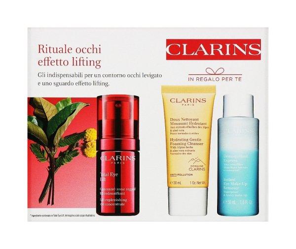 Clarins Szemkörnyék- és bőrápoló ajándékcsomag Total Eye Lift