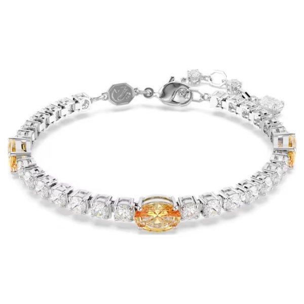 Swarovski Csillogó karkötő kristályokkal Matrix Tennis 5666425