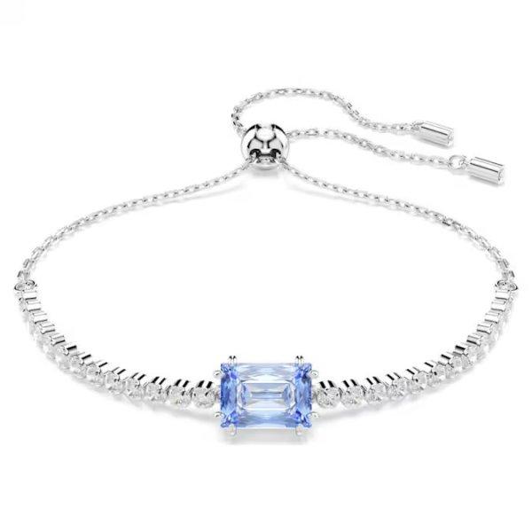 Swarovski Csillogó karkötő kék cirkónium kővel Matrix 5693412