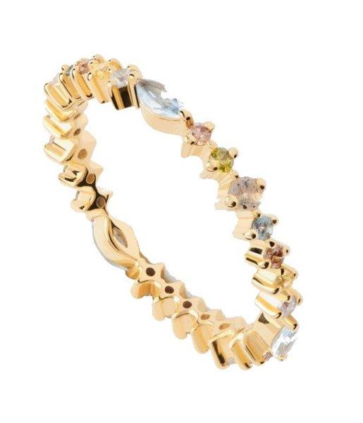 PDPAOLA Aranyozott női gyűrű színes cirkónium kövekkel Lotus Colors
AN01-C80 48 mm