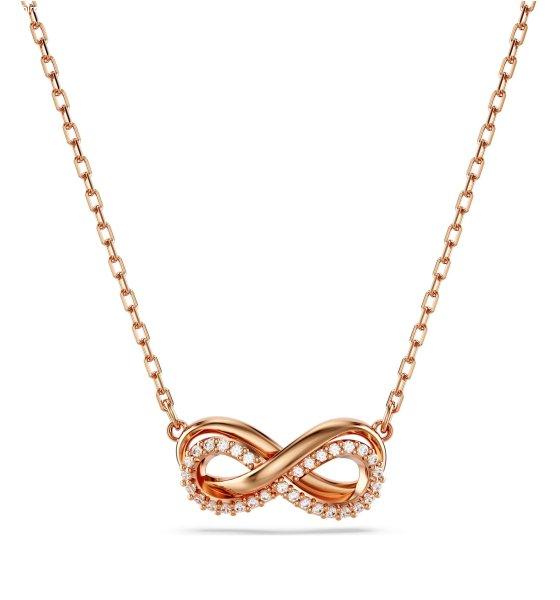 Swarovski Modern bronz nyaklánc Végtelen kristályokkal Hyperbola 5684084