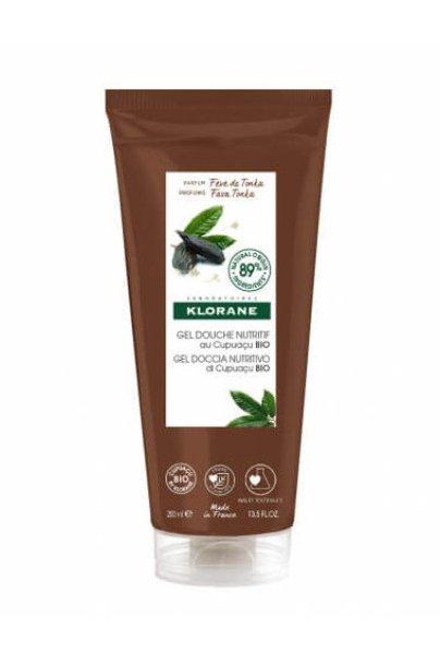 Klorane Tápláló tusfürdő Cupuaçu Bio Tonkabab (Nourishing Shower Gel) 200
ml