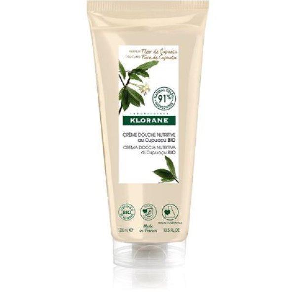 Klorane Tápláló tusfürdő Bio Hibiszkusz virágok Cupuacu (Nourishing Shower
Gel) 200 ml