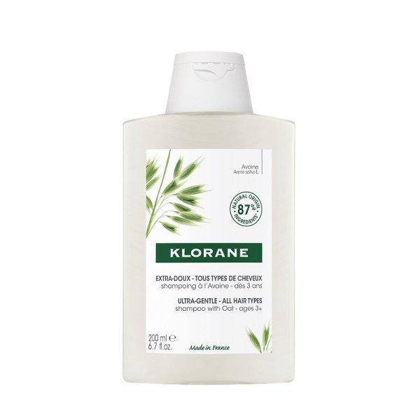 Klorane Gyengéd sampon minden bőrtípusra Oves (Ultra Gentle Shampoo) 200 ml