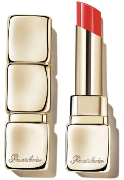 Guerlain Fényes ajakrúzs KissKiss Shine Bloom (Lipstick) 3,2 g 520 Love Bloom