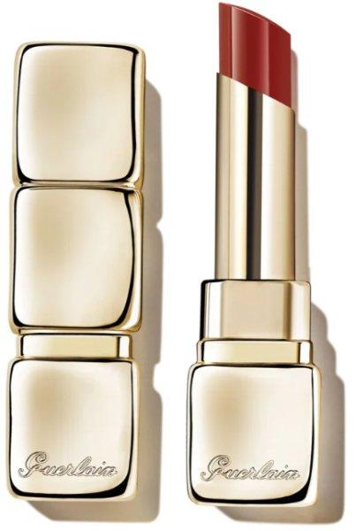 Guerlain Fényes ajakrúzs KissKiss Shine Bloom (Lipstick) 3,2 g 739 Cherry Kiss