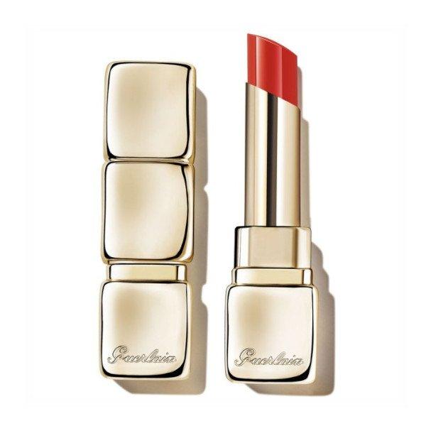 Guerlain Fényes ajakrúzs KissKiss Shine Bloom (Lipstick) 3,2 g 775 Poppy Kiss