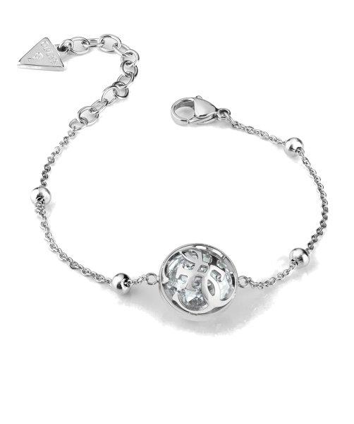 Guess Modern acél karkötő 4G Logo Boule JUBB01394JWRHS 16-20 cm - M