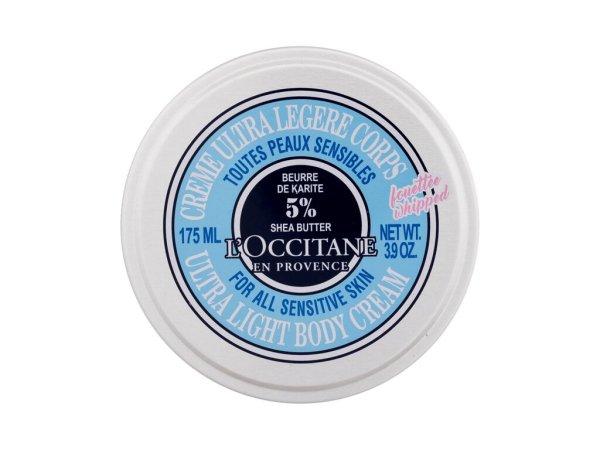 L'Occitane en Provence Könnyű testápoló krém 5% Shea Butter (Ultra Light
Body Cream) 175 ml