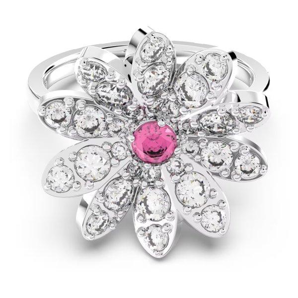 Swarovski Virág gyűrű cirkónium kövekkel Eternal Flower 5642893 58 mm
