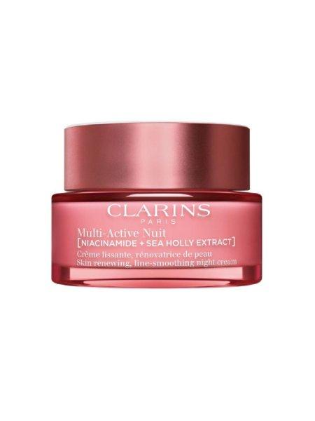 Clarins Multiaktív éjszakai krém minden bőrtípusra Multi-Active
(Multi-Active Nuit) 50 ml