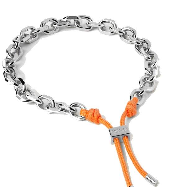 PDPAOLA Divatos ezüst karkötő ROPES PU02-693-U
