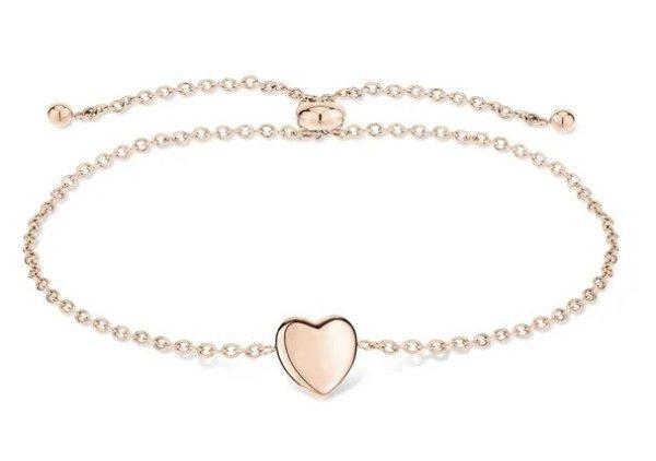 Tamaris Aranyozott karkötő szívvel Bold Hearts TJ-0626-B-23