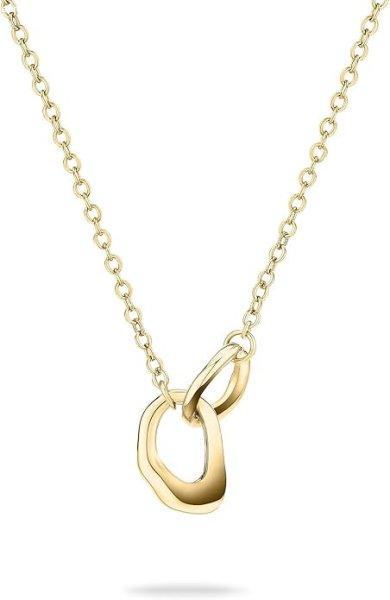 Tamaris Elegáns, aranyozott nyaklánc Organic Shapes TJ-0616-N-45