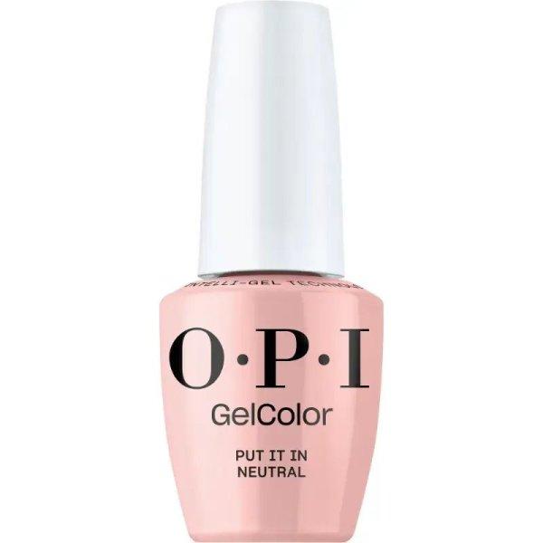 OPI Zselés körömlakk GelColor 15 ml Put it in Neutral