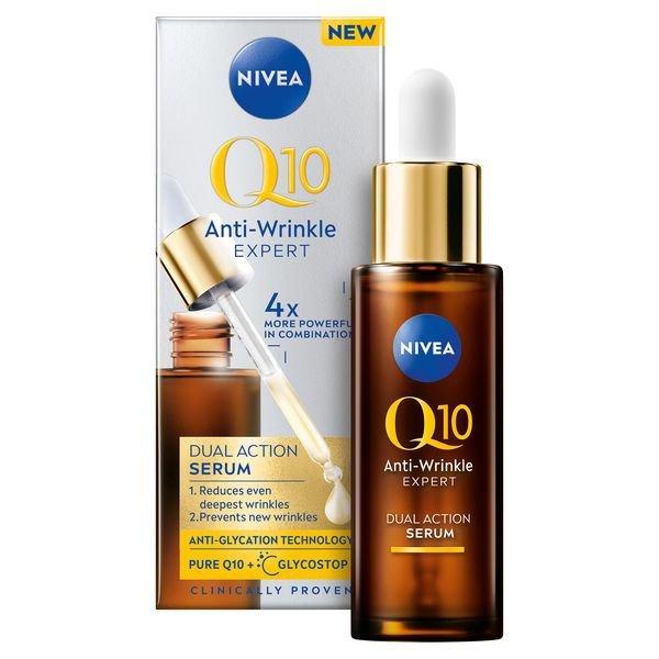 Nivea Duális ránctalanító szérum Q10 Anti-Wrinkle Expert (Dual Action
Serum) 30 ml