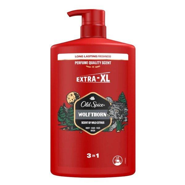 Old Spice Tusfürdő férfiaknak WolfThorn (Body-Hair-Face Wash) 1000 ml