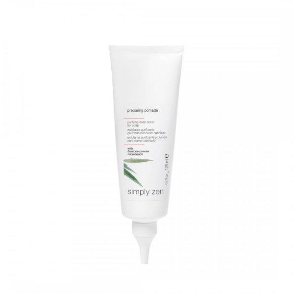 Simply Zen Tisztító peeling fejbőrre Preparing Pomade (Purifying Deep Scrub
for Scalp) 125 ml