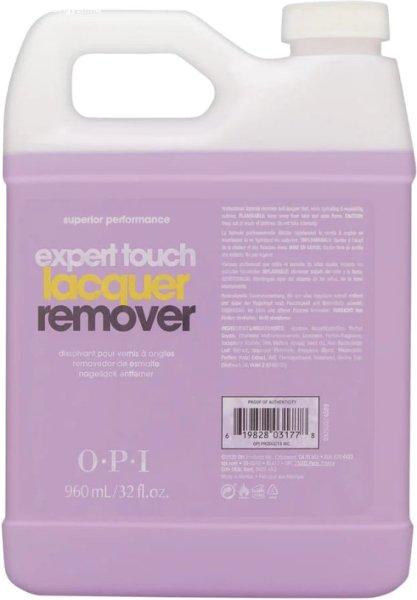 OPI Zselés körömlakk eltávolító Expert Touch (Lacquer Remover) 960 ml