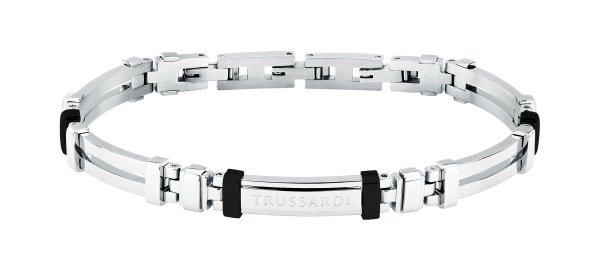 Trussardi Modern acél karkötő férfiaknak T-Steel TJAXV25