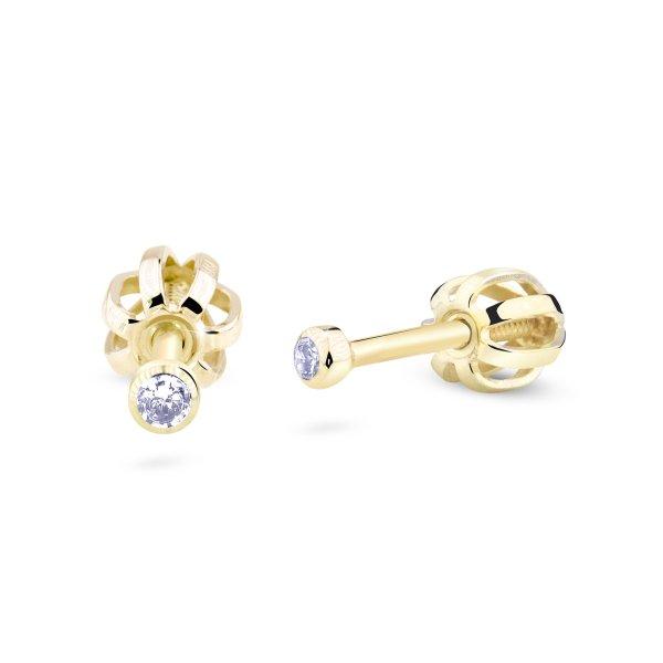Cutie Diamonds Minimalista fülbevaló sárga aranyból gyémántokkal
DZ3032-30-00-X-1