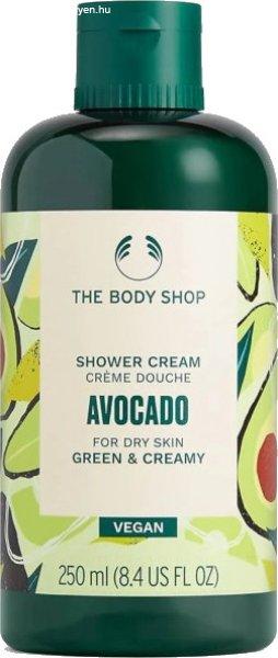 The Body Shop Zuhanyzó krém száraz bőrre Avocado (Shower Cream) 250 ml