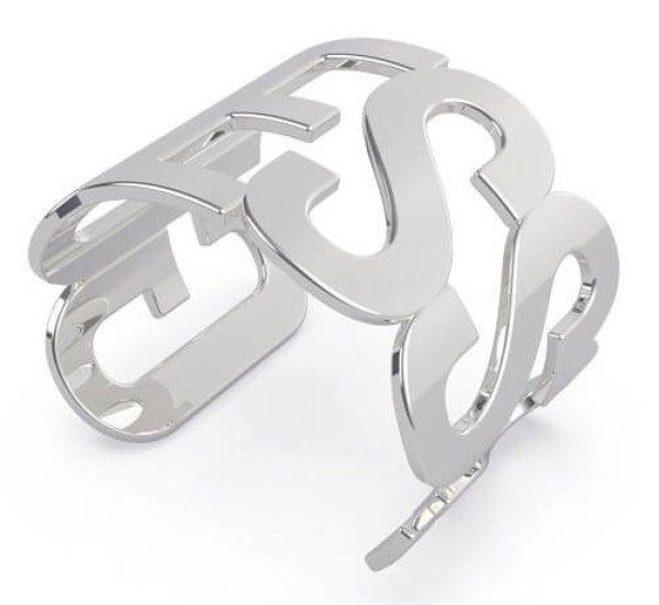 Guess Stílusos merev karkötő Los Angeles UBB20000-S 5,8 cm