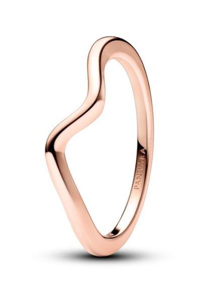 Pandora Időtlen bronz gyűrű Timeless Rose 183095C00 54 mm